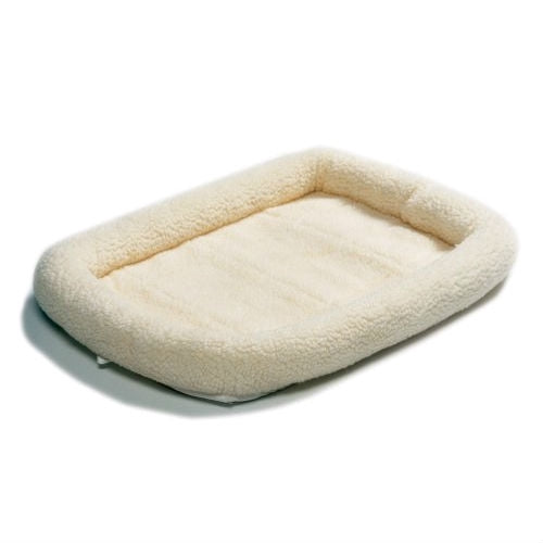 Synthetic Sheepskin Fleece Dog Bed - Medium Size Dogs