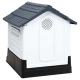 Dog House Grey 22.4x26.8x26.0" Polypropylene