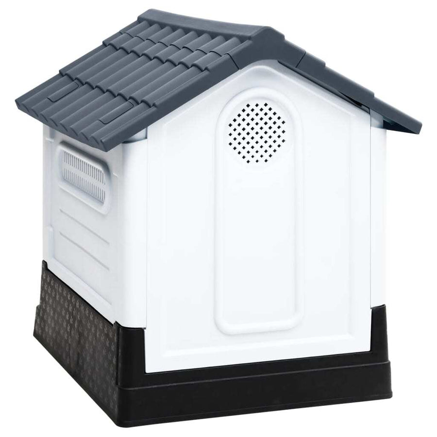 Dog House Grey 22.4x26.8x26.0" Polypropylene