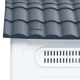 Dog House Grey 22.4x26.8x26.0" Polypropylene