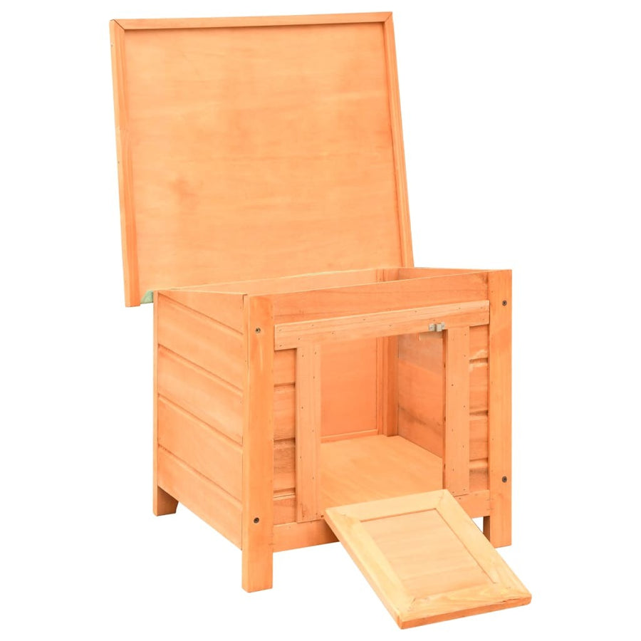 Solid Pine & Fir Wood Cat House