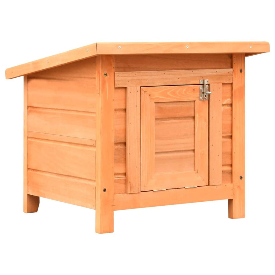 Solid Pine & Fir Wood Cat House