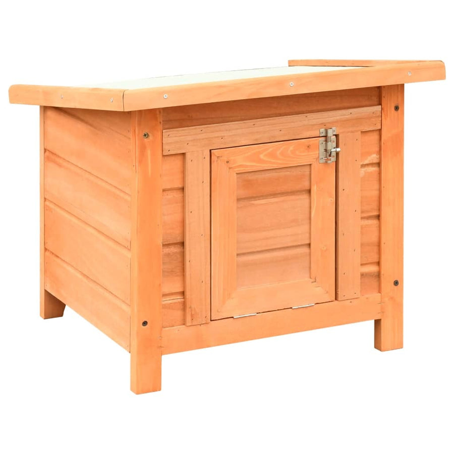 Solid Pine & Fir Wood Cat House