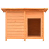 Dog Cage Solid Pine & Fir Wood 47.2"x30.3"x33.9