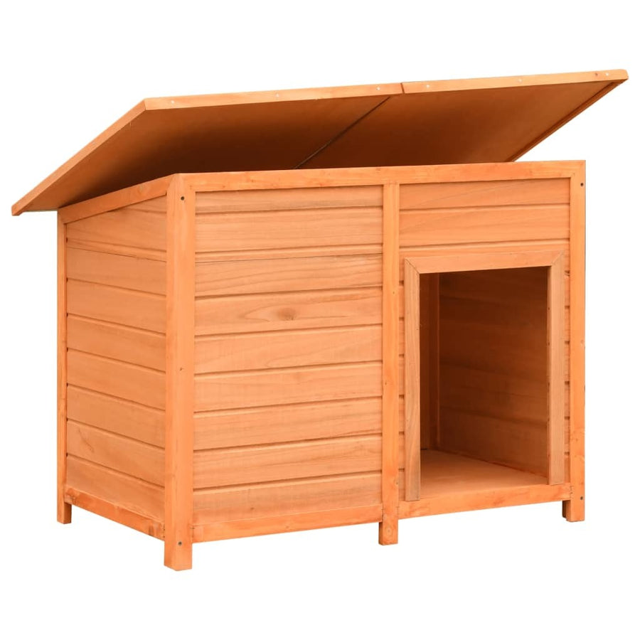 Dog Cage Solid Pine & Fir Wood 47.2"x30.3"x33.9