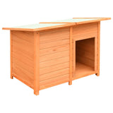 Dog Cage Solid Pine & Fir Wood 47.2"x30.3"x33.9