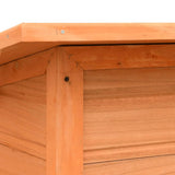Dog Cage Solid Pine & Fir Wood 47.2"x30.3"x33.9