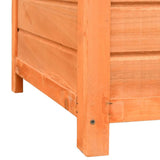 Dog Cage Solid Pine & Fir Wood 47.2"x30.3"x33.9