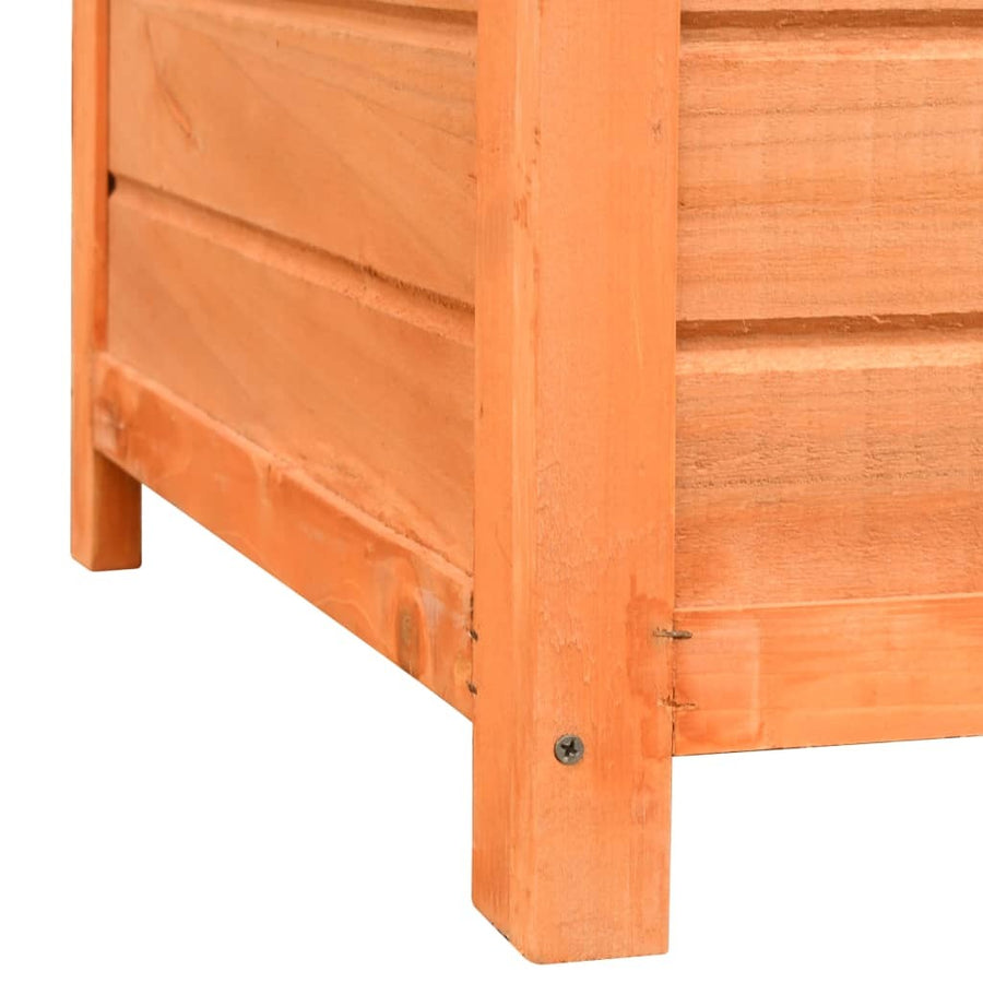 Dog Cage Solid Pine & Fir Wood 47.2"x30.3"x33.9