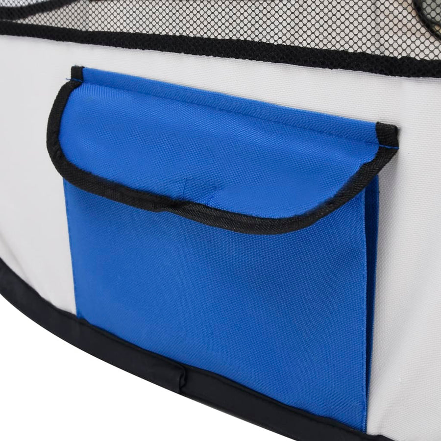 Foldable Dog Playpen with Carry Bag
