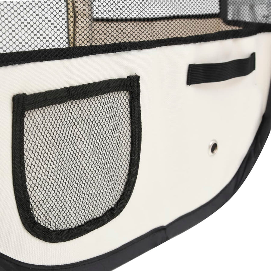 Foldable Dog Playpen with Carry Bag