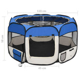 Foldable Dog Playpen with Carry Bag
