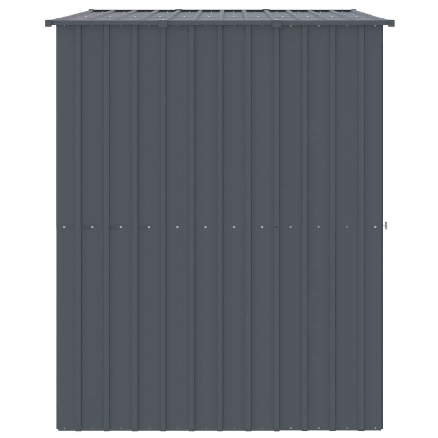Dog House with Roof Anthracite 84.3"x60.2"x71.3" Galvanized Steel