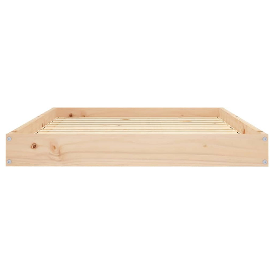 Dog Bed 40"x29.1"x3.5" Solid Wood Pine