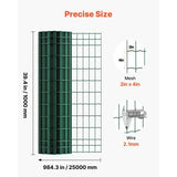 Farm Fence, 39 x 984 in, 2 x 4 in Mesh 2.1mm Galvanized Steel Wire