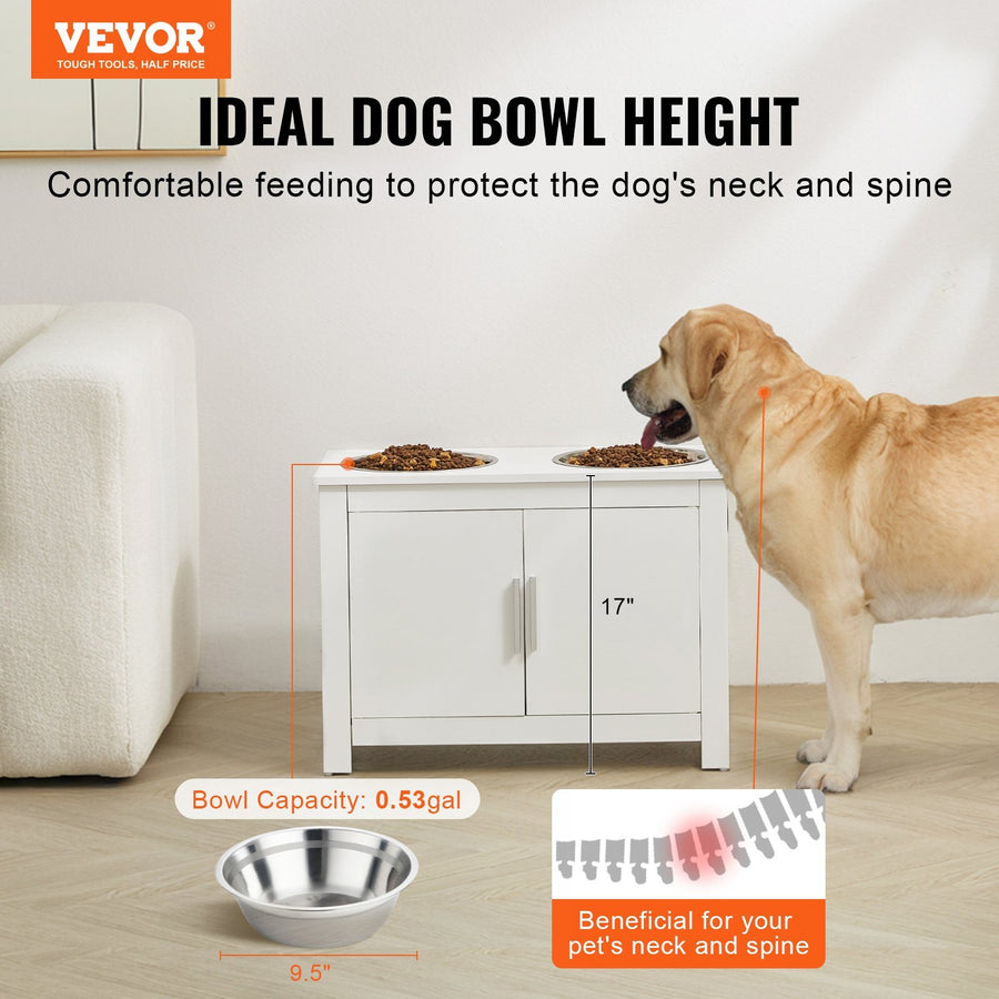 Pet Feeding Station – Modern Tilt-Out Cabinet