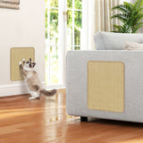 16 x 12 Inch 6-Piece Cat Scratcher Mat Set - Size: 12 inches
