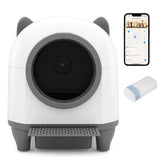 Self-Cleaning Litter Box for Multi-Cat & Senior Cats Home