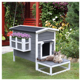 Wooden Cat House