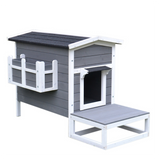 Wooden Cat House