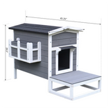 Wooden Cat House