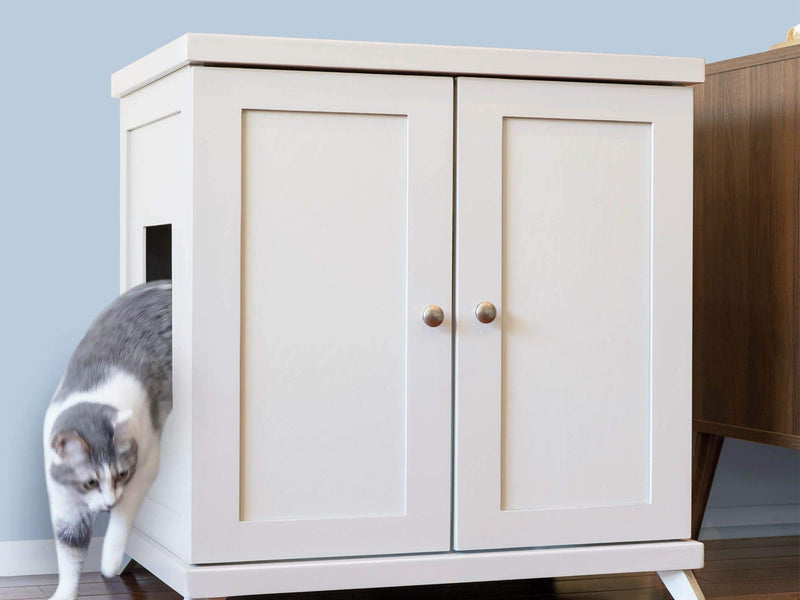 Cat Litter Box Furniture & Enclosures